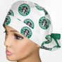 Brewed & Boujee Classic Ponytail Scrub Cap