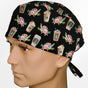 Brewed & Boujee Floral Surgeon Scrub Cap