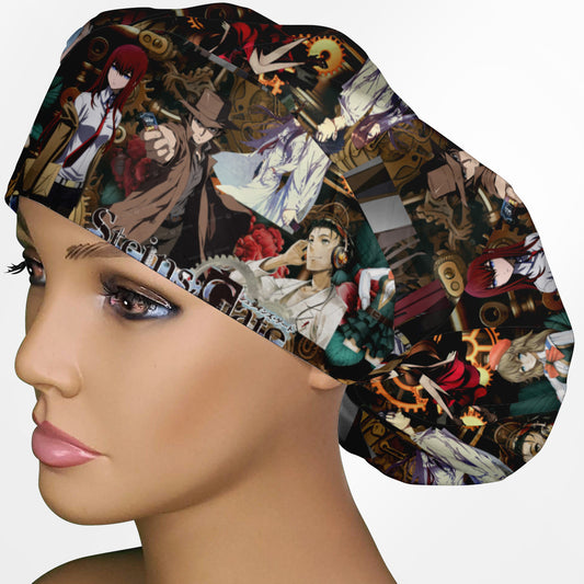 Steins;Gate Bouffant Scrub Cap