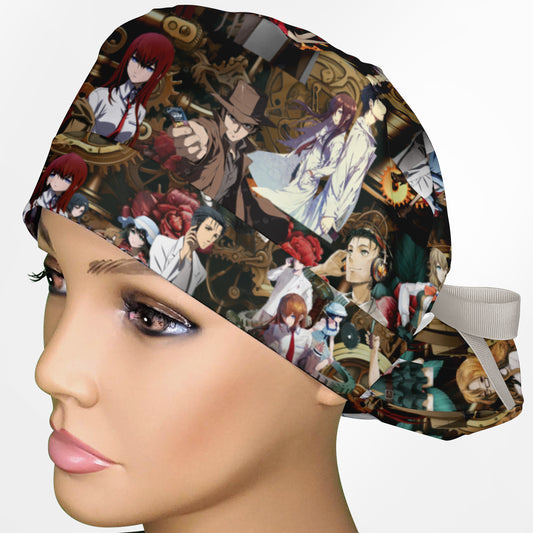 Steins;Gate Ponytail Scrub Cap