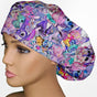 Aloha Alien Bouffant Scrub Cap