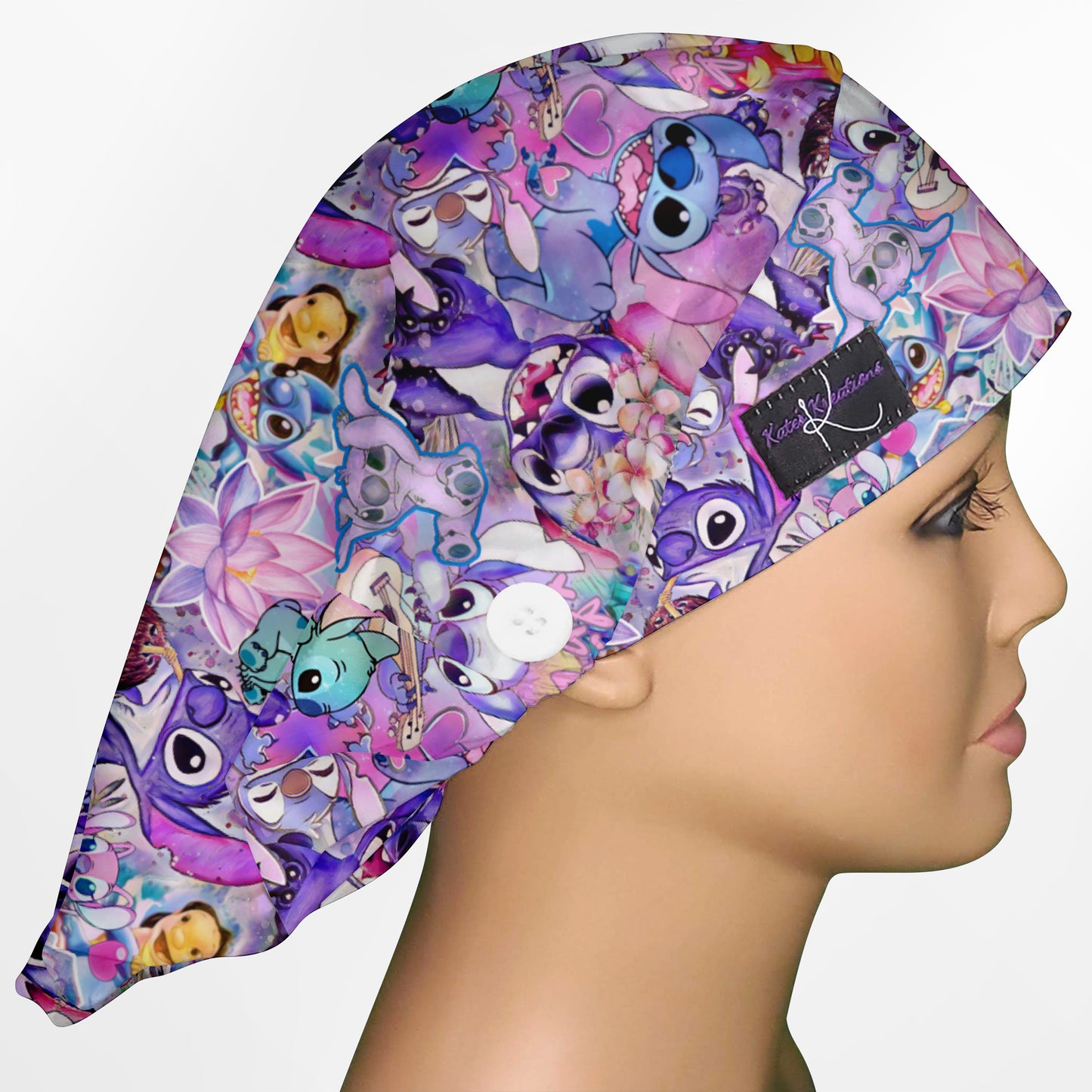 Aloha Alien Bouffant Scrub Cap