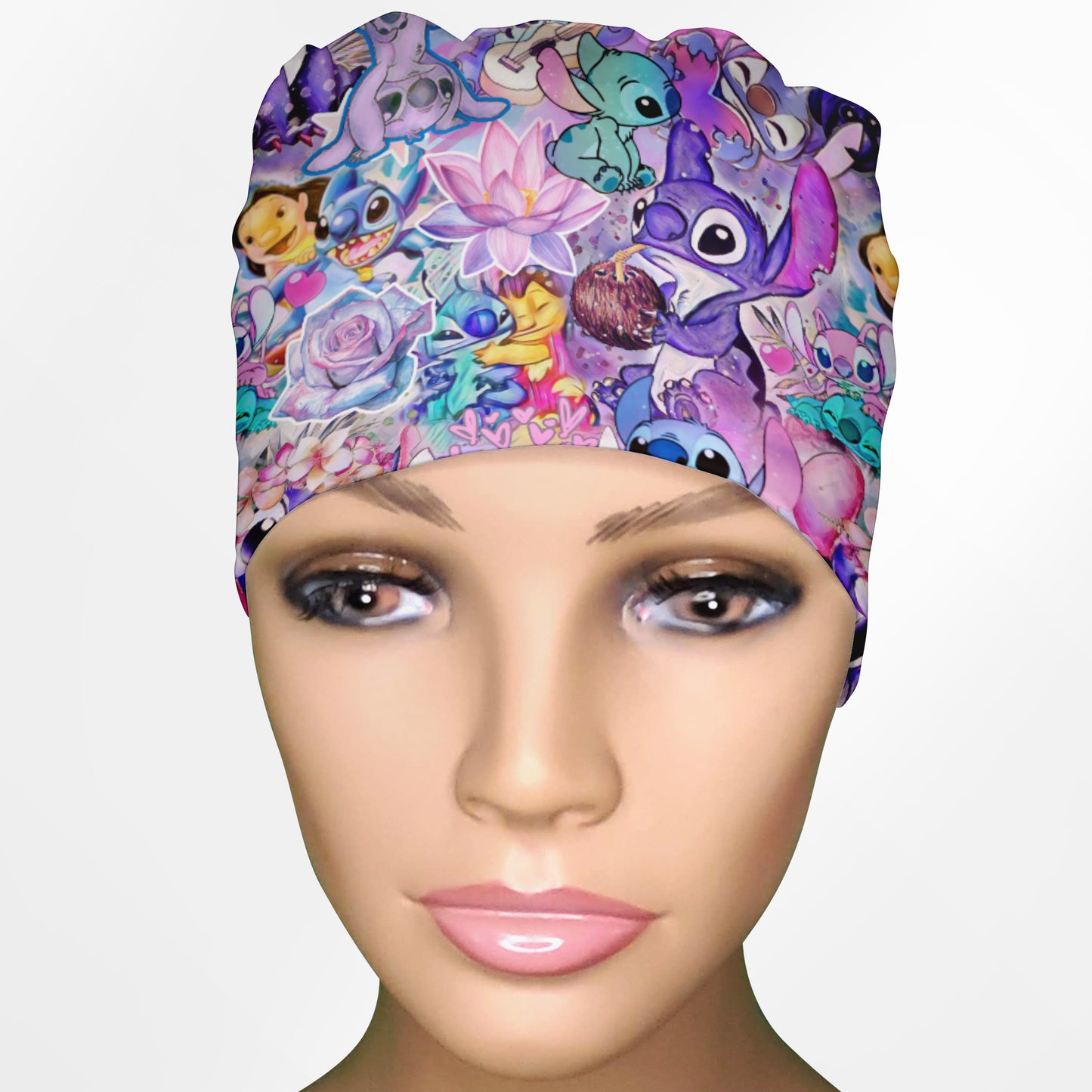 Aloha Alien Low-Tie Surgeon Scrub Cap