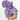 Aloha Alien High Bun Ponytail Scrub Cap