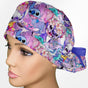 Aloha Alien Ponytail Scrub Cap