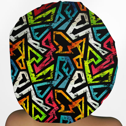 Street Art Bouffant Scrub Cap