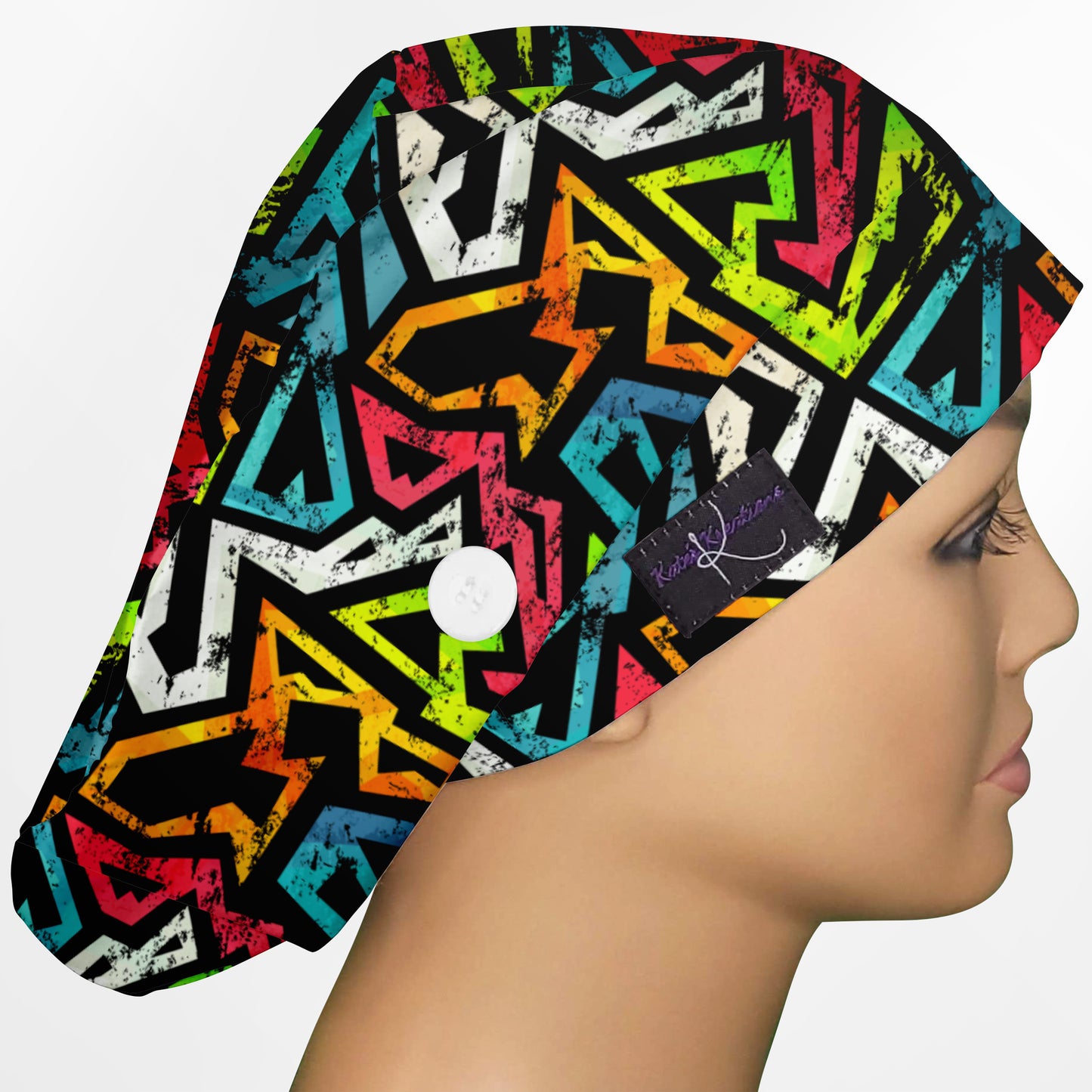 Street Art Euro Scrub Cap