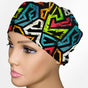 Street Art Low-Tie Surgeon Scrub Cap