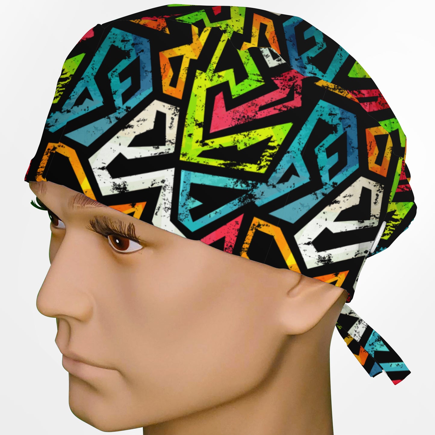 Street Art Surgeon Scrub Cap