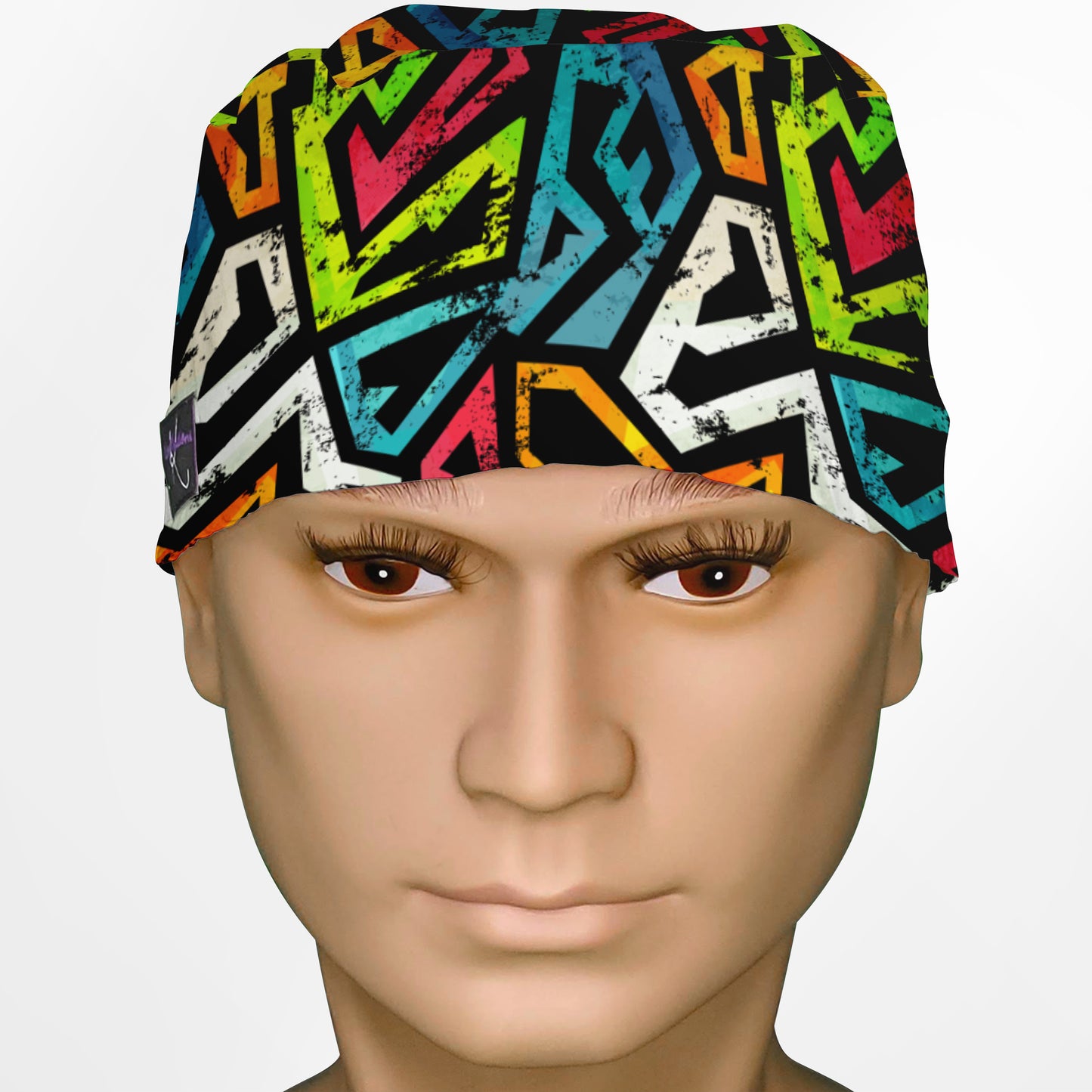 Street Art Surgeon Scrub Cap