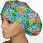 Succulents Bouffant Scrub Cap