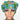 Succulents Bouffant Scrub Cap