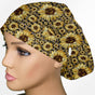 Sunflower Stripes Euro Scrub Cap