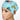 Women Of Comics - Blue Low-Tie Surgeon Scrub Cap