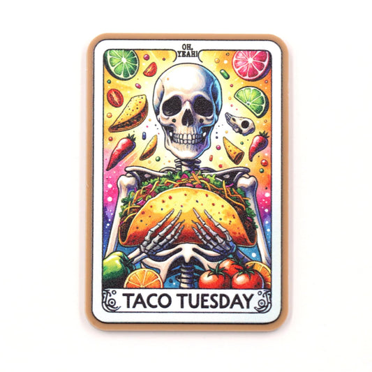 Badge Reel Set - Taro Card-Taco Tuesday