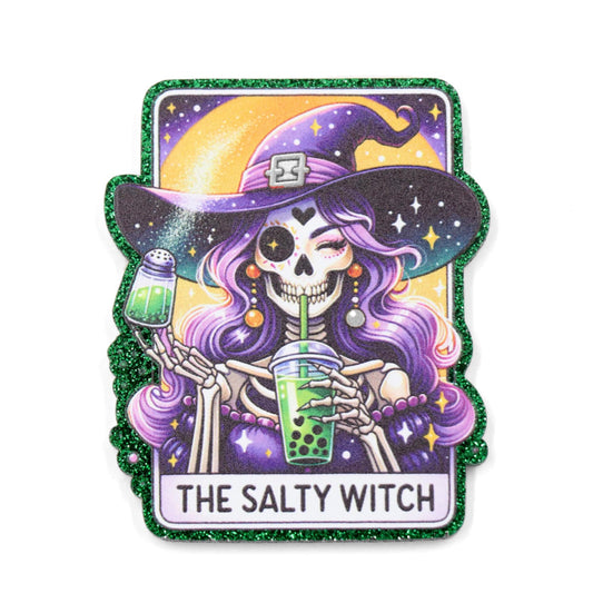 Badge Reel Set - Taro Card-The Salty Witch