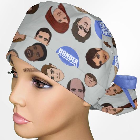 The Office Ponytail Scrub Cap