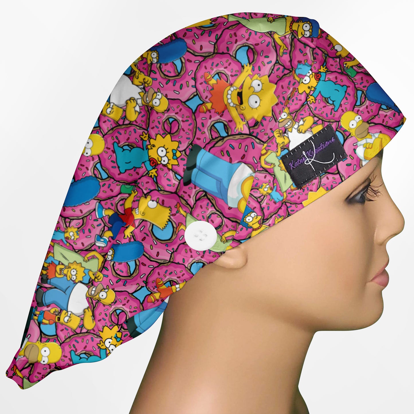 The Simpsons Bouffant Scrub Cap
