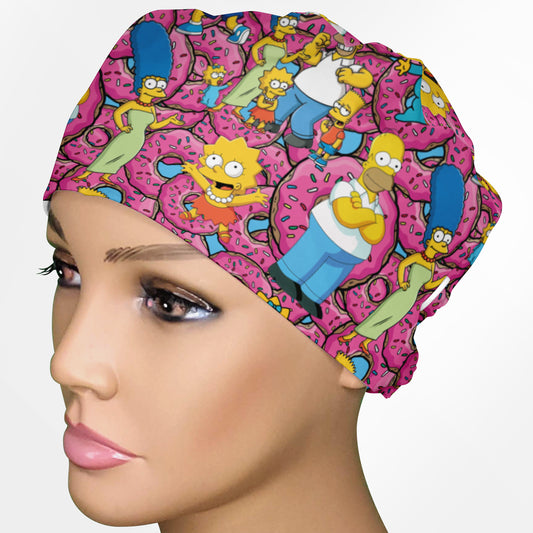 The Simpsons Low-Tie Surgeon Scrub Cap