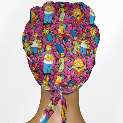 The Simpsons Low-Tie Surgeon Scrub Cap