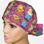 The Simpsons Ponytail Scrub Cap