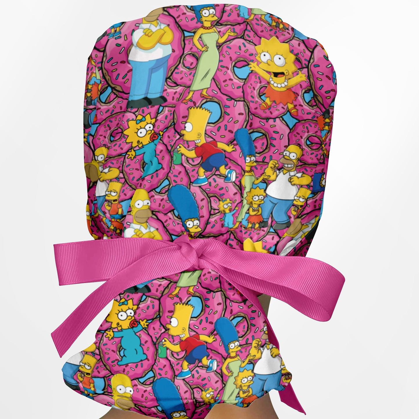 The Simpsons Ponytail Scrub Cap