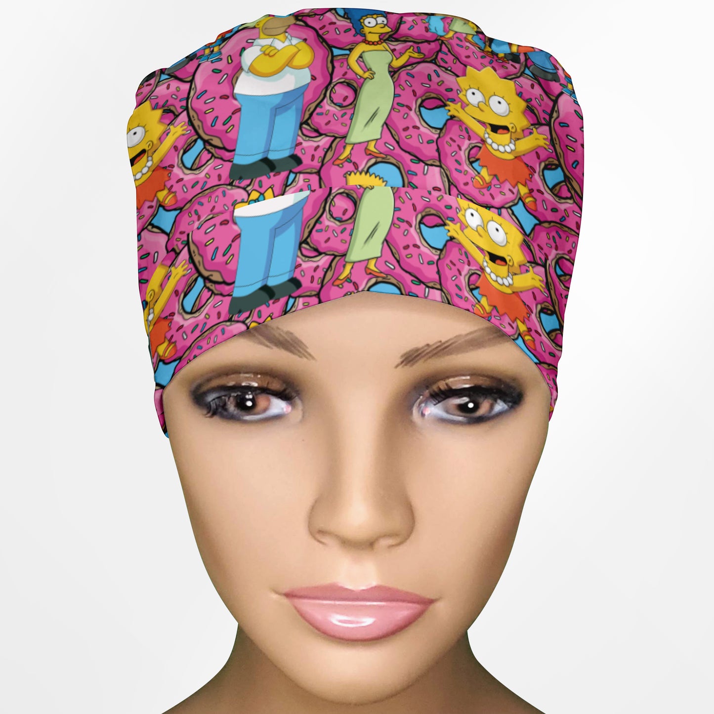 The Simpsons Ponytail Scrub Cap