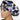 Thin Blue Line Bouffant Scrub Cap