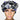 Thin Blue Line Bouffant Scrub Cap