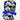 Thin Blue Line Ponytail Scrub Cap