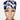 Thin Blue Line Ponytail Scrub Cap
