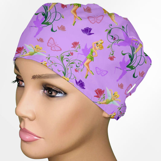 Garden Flicker Low-Tie Surgeon Scrub Cap