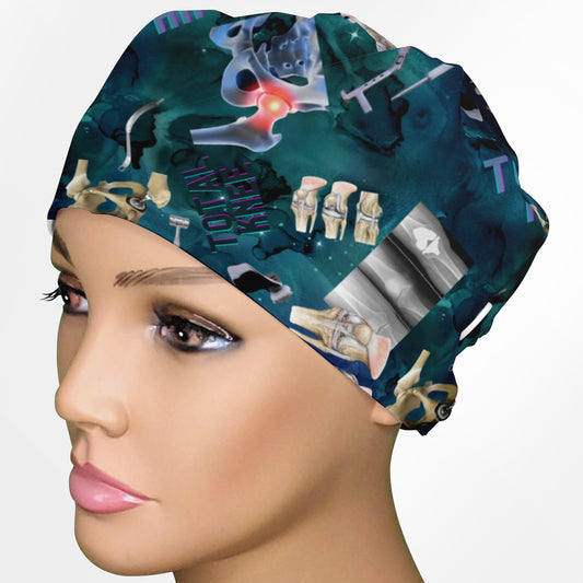 Total Knees And Hips Low-Tie Surgeon Scrub Cap