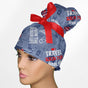 Travel Tech High Bun Ponytail Scrub Cap
