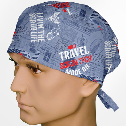 Travel Tech Surgeon Scrub Cap