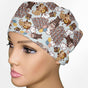 Adventure Awaits Low-Tie Surgeon Scrub Cap