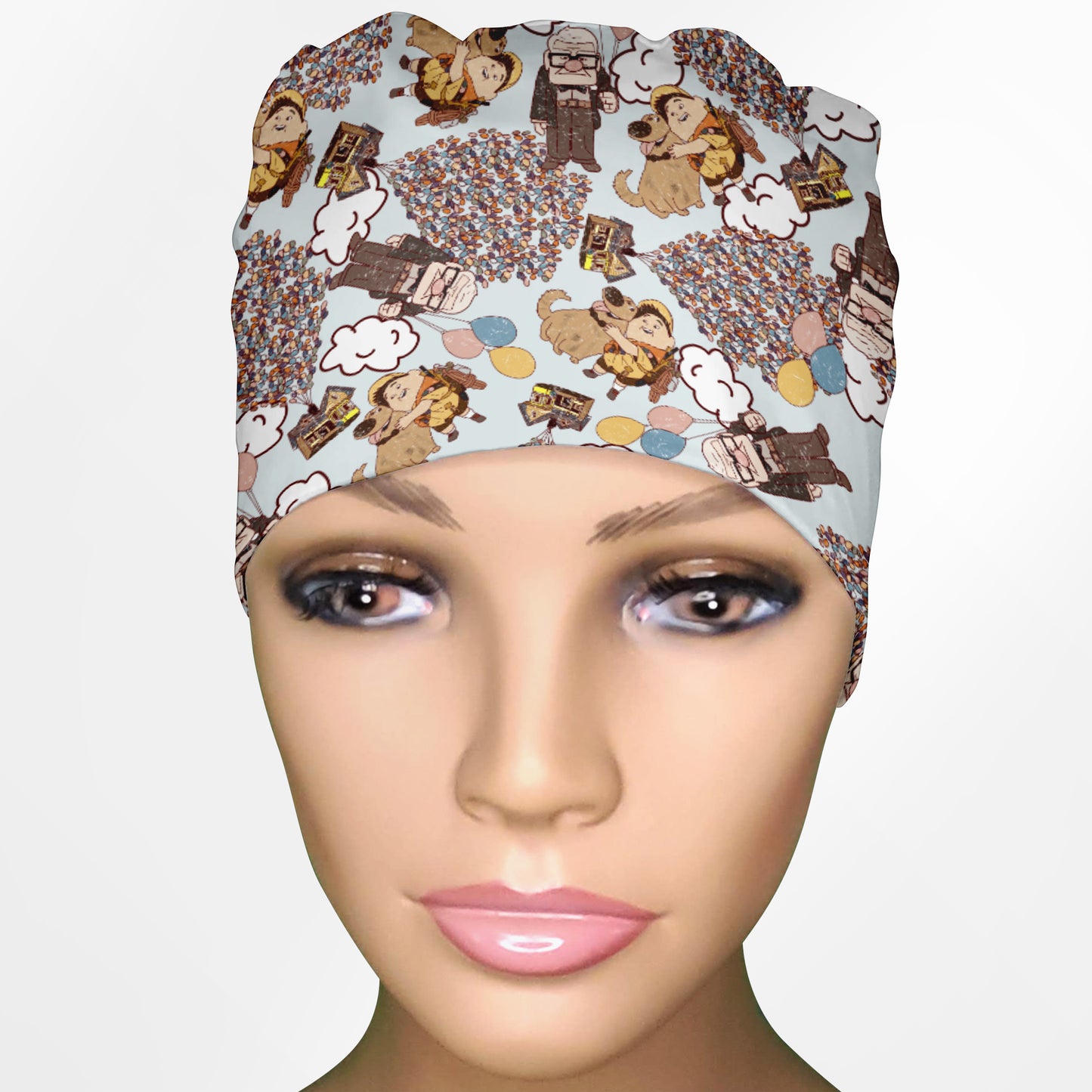 Adventure Awaits Low-Tie Surgeon Scrub Cap