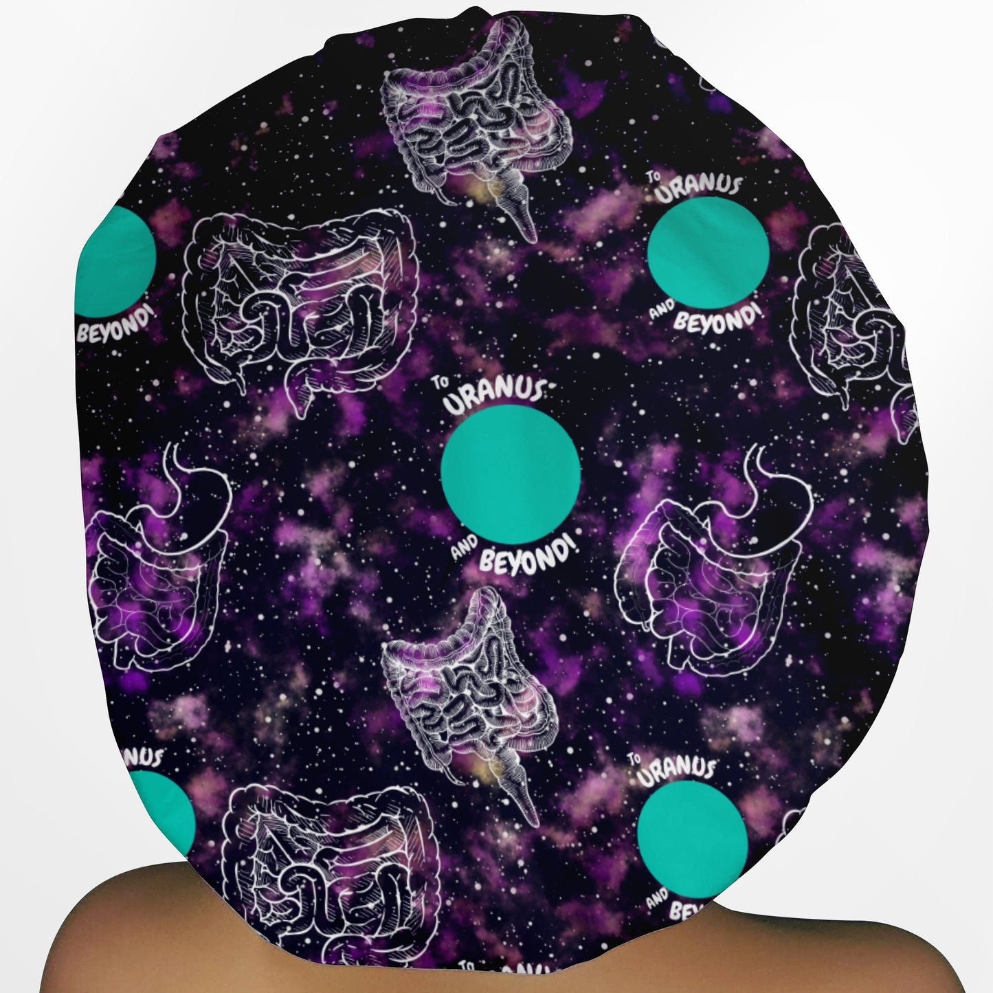 Uranus And Beyond Bouffant Scrub Cap