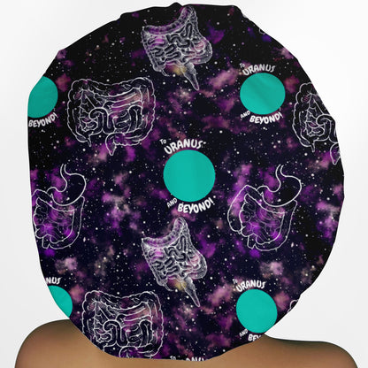 Uranus And Beyond Bouffant Scrub Cap