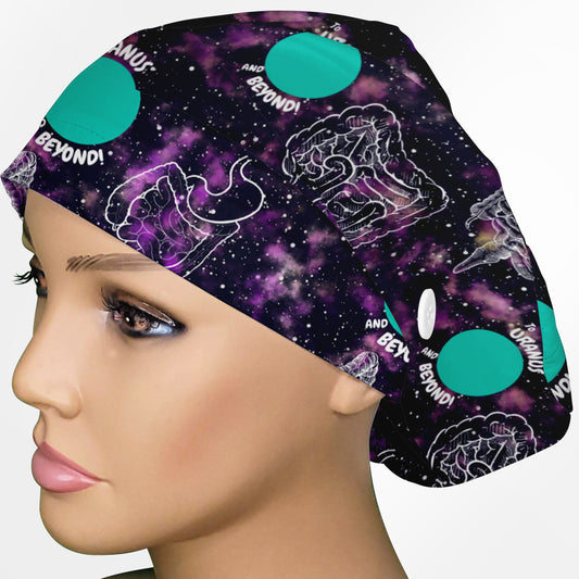 Uranus And Beyond Euro Scrub Cap