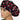V Day Hearts Bouffant Scrub Cap