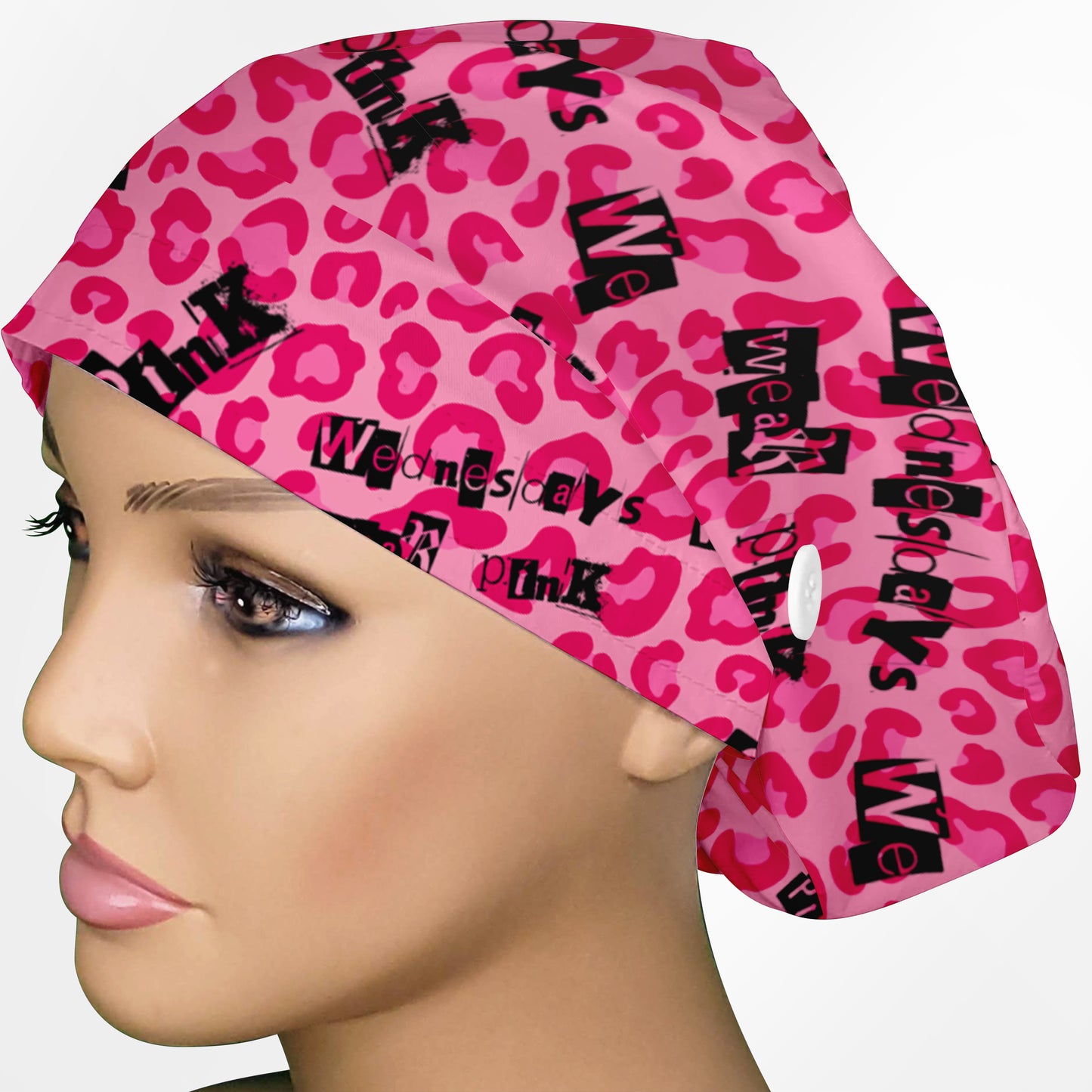 Wednesdays We Wear Pink Euro Scrub Cap