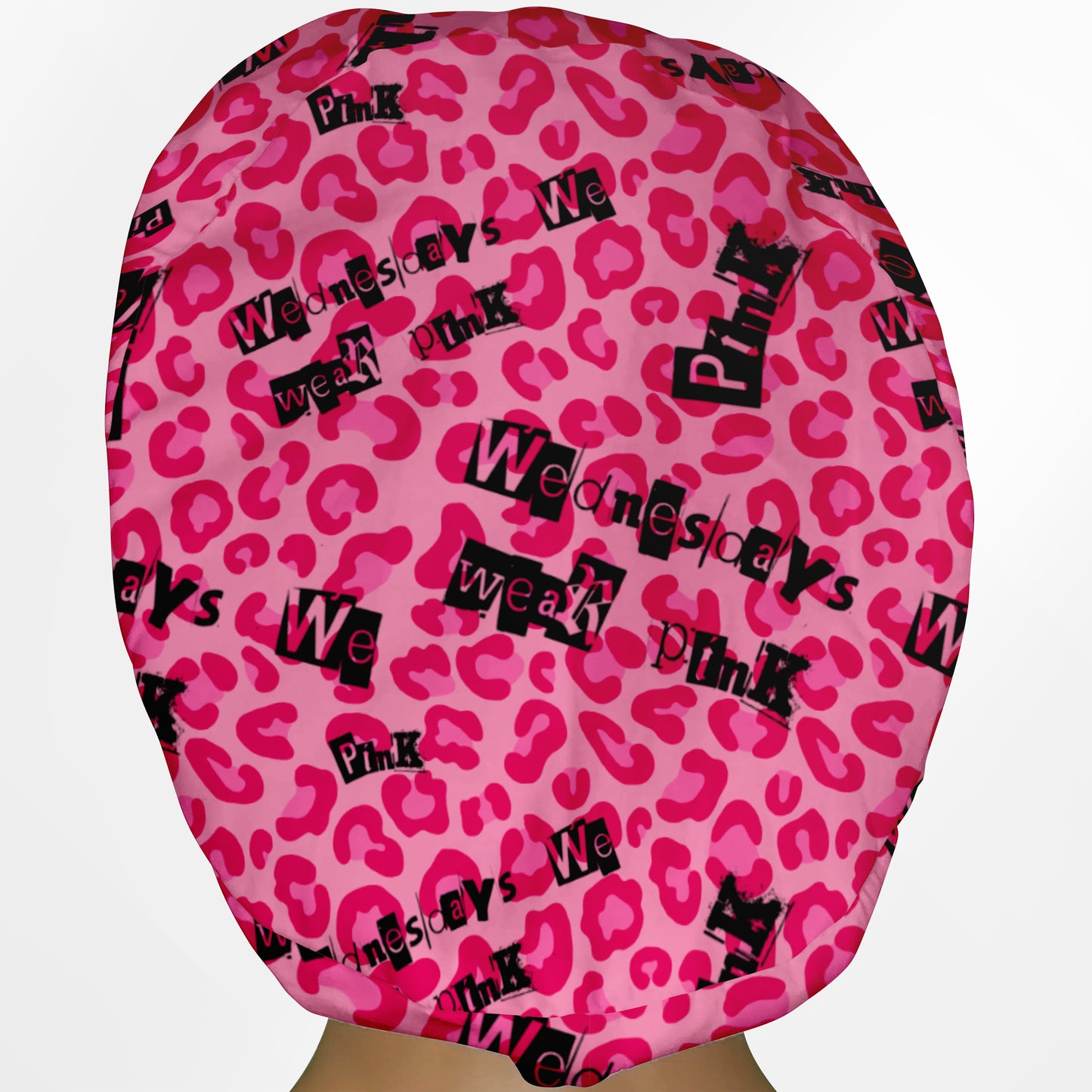 Wednesdays We Wear Pink Euro Scrub Cap