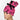 Wednesdays We Wear Pink High Bun Ponytail Scrub Cap