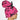 Wednesdays We Wear Pink High Bun Ponytail Scrub Cap