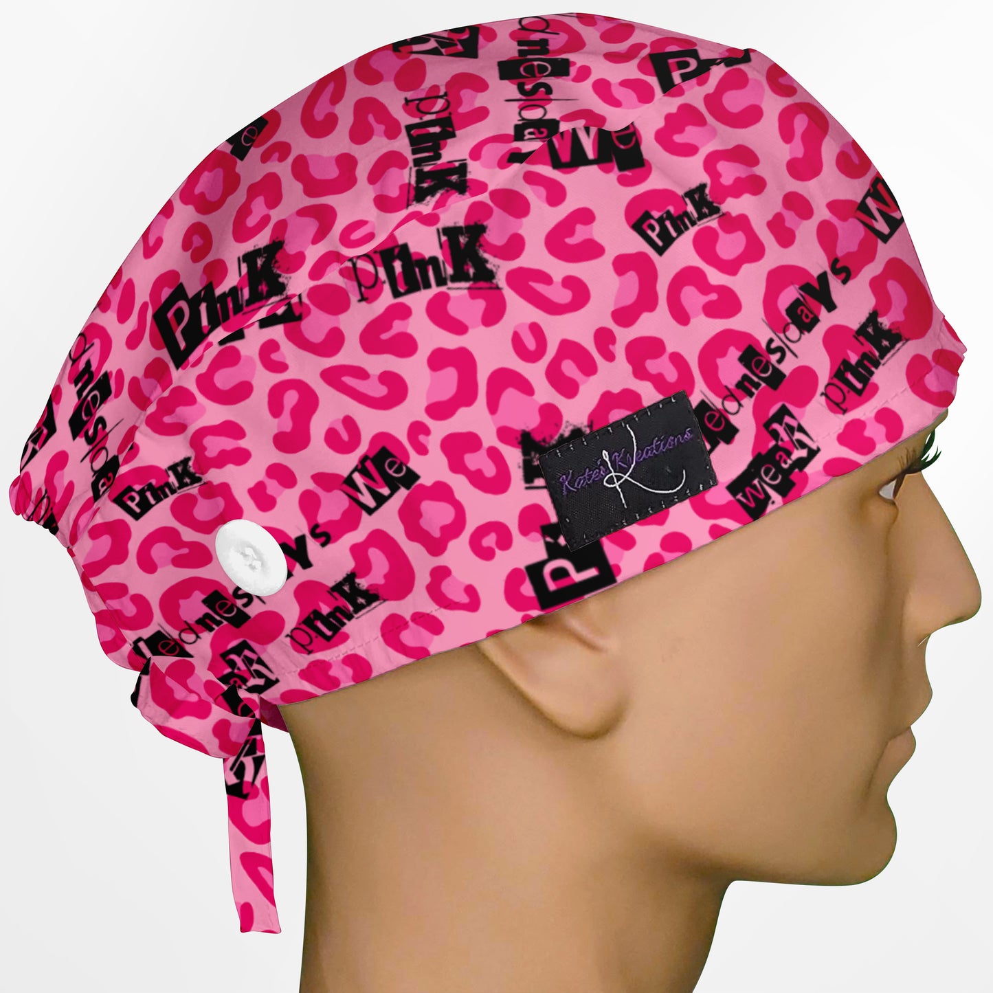 Wednesdays We Wear Pink Surgeon Scrub Cap