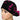 Wednesdays We Wear Pink (black) Ponytail Scrub Cap