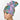 Well Hello There High Bun Ponytail Scrub Cap