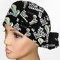 We Nailed Your Grandma Ponytail Scrub Cap