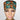 Western Fall Ponytail Scrub Cap